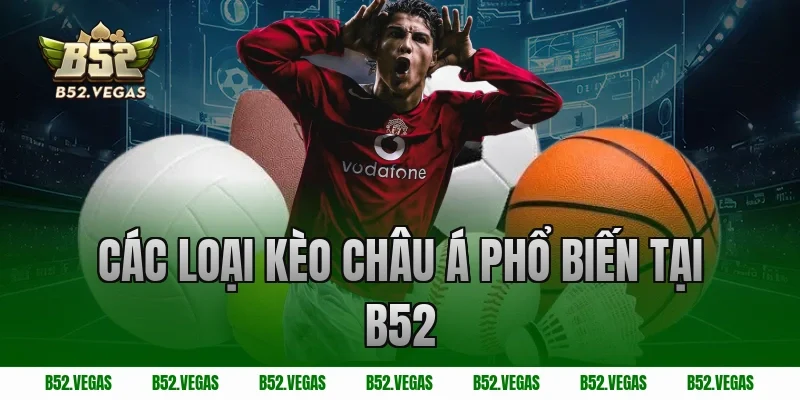 Các loại kèo châu Á phổ biến tại B52