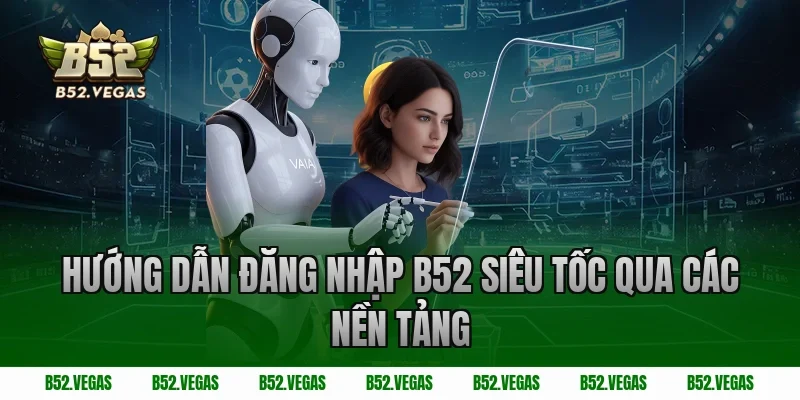 Hướng dẫn đăng nhập B52 siêu tốc qua các nền tảng